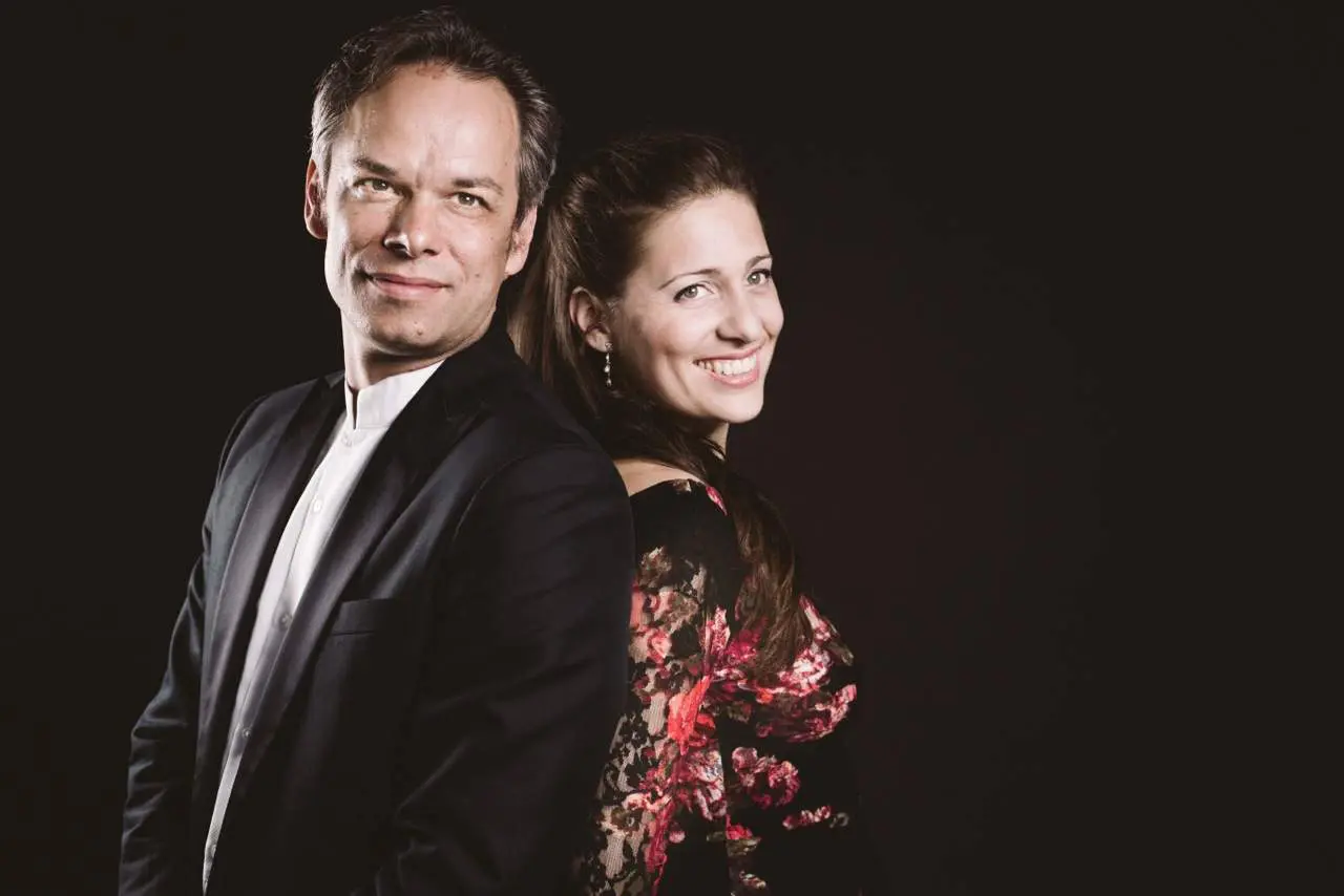 Benjamin Schmid och Ariane Haering